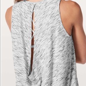 Lululemon Low Key Tank Silver Size 6